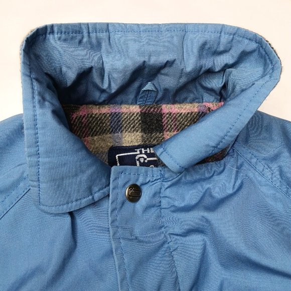 Vtg Woolrich Womens XL Chore Coat Jacket Blue Wool Lined USA Made Workwear READ - Picture 5 of 16